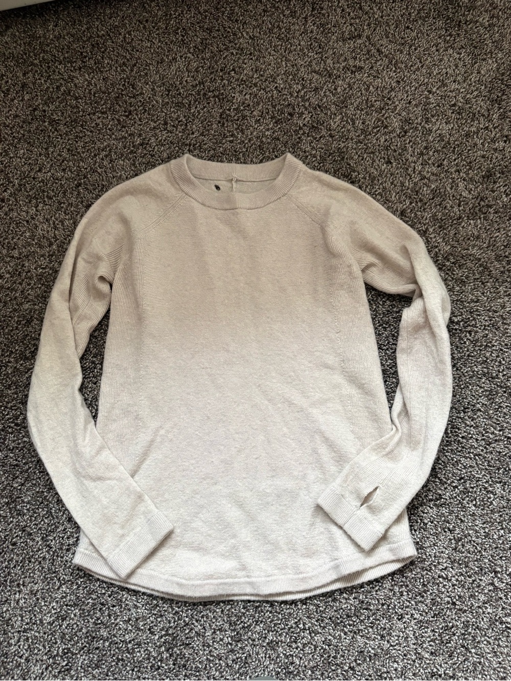 Lululemon Sweater in Light Beige
